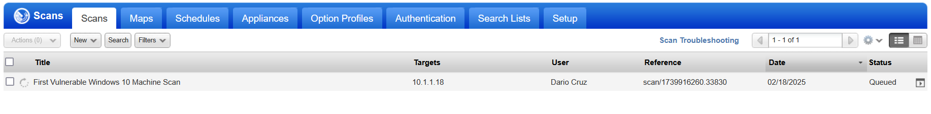 Qualys Scan Init 03